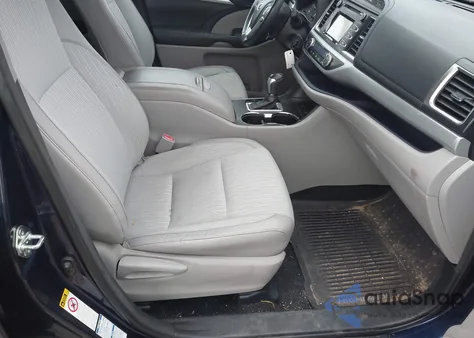 2014 Toyota Highlander Le Plus V6 from USA, damaged, VIN 5TDBKRFH7ES018603